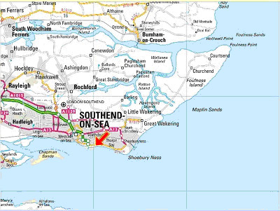 Southend on Sea map